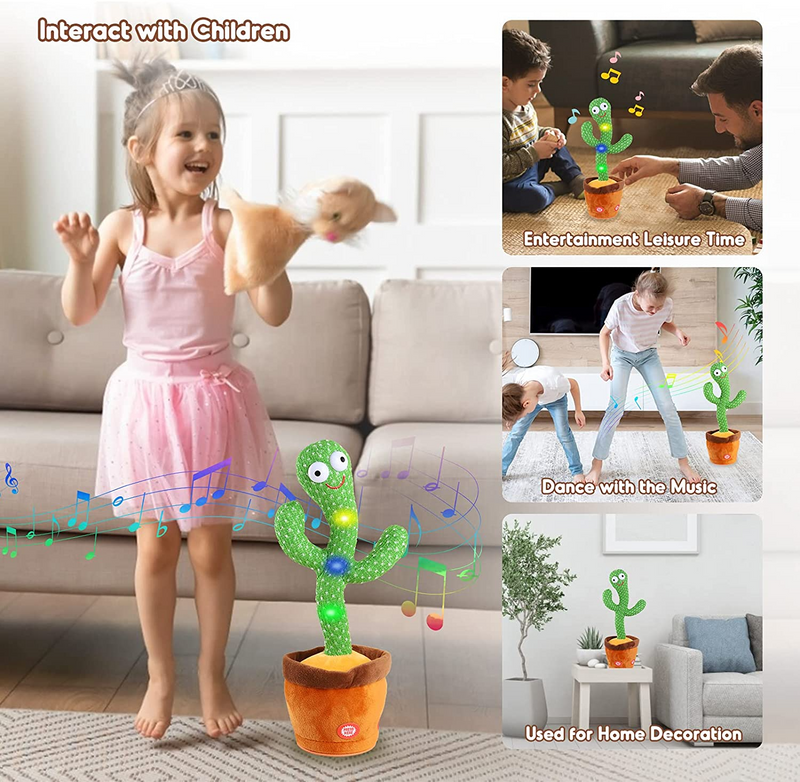 Dancing Cactus Plush Toy